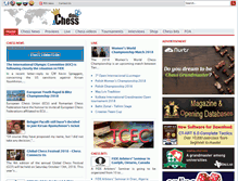 Tablet Screenshot of chessdom.com